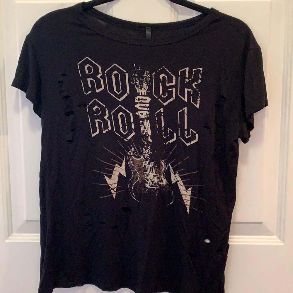 Rock and Roll graphic T-shirt